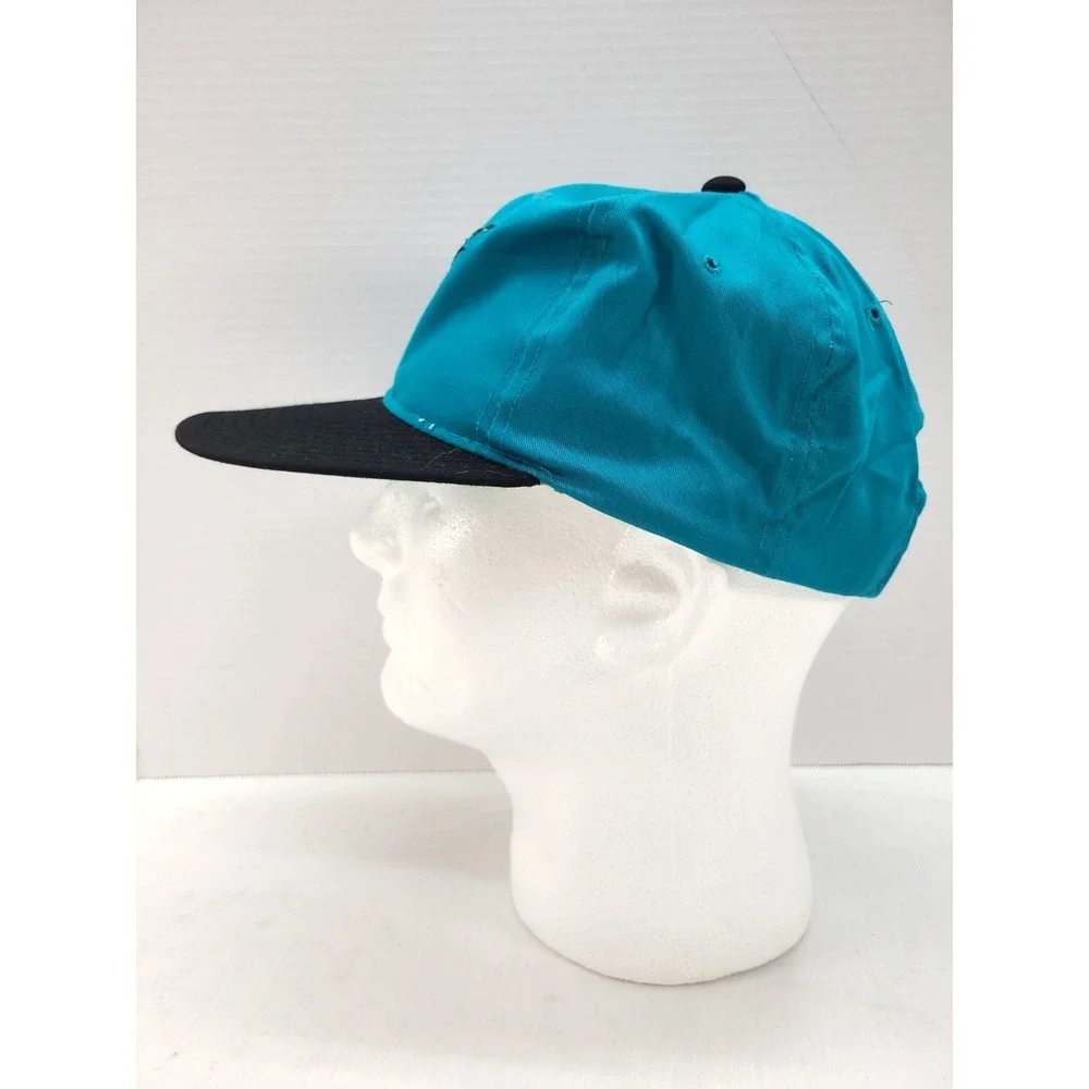 Vtg New Era 90's Florida Marlins Embroidered Snapback Hat MLB One Size
